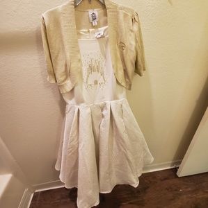 Fantasyland Castle Dress and Cardigan Set